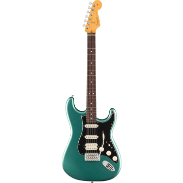 Fender American Professional Classic Stratocaster HSS, Faded Sherwood Green Metallic RW