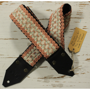 Holy Cow Straps 60's Pink White Goodness