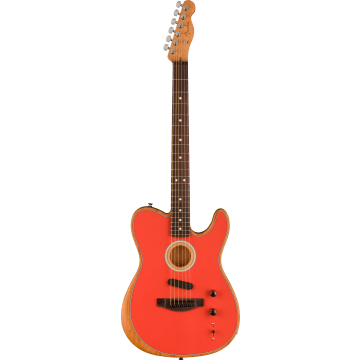Fender LTD Acoustasonic Player Telecaster, Fiesta Red RW