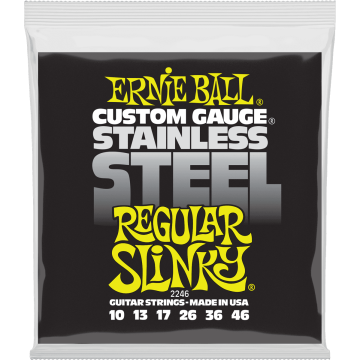 Ernie Ball Stainless Steel Regular Slinky 2246