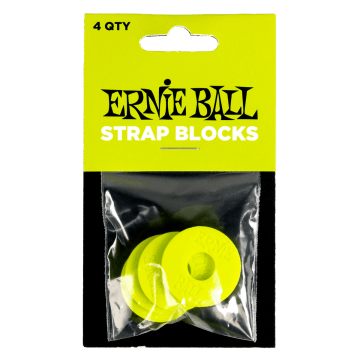 Ernie Ball Strap blocks green 5622