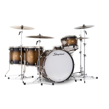 Slingerland Slingerland Radio King Black & Gold Laquer 13-16-18-24-14