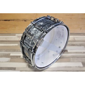 Ludwig LS90852 14x5.5 Legacy Mahogany Jazz Fest, Sky Blue Pearl