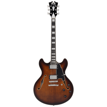 D'angelico Premier DC Brown Burst