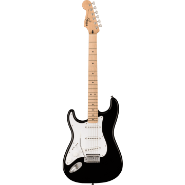Squier Sonic Stratocaster, Linkshandig, Black MN