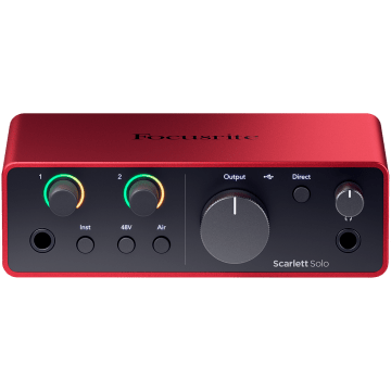Focusrite Scarlett 4rd Gen Solo 