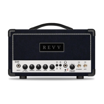 Revv D20 20/4-Watt Tube Headshell - Navy Bronco