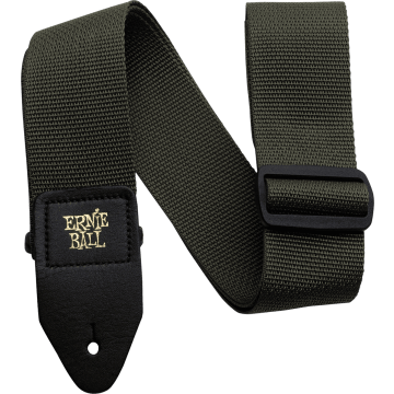 Ernie Ball Polypro Strap 4048 Olive Green