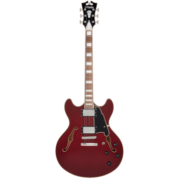 D'angelico Premier DC Burnt Red