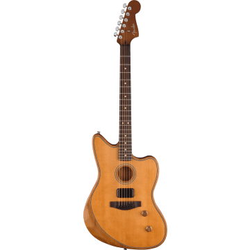 Fender Acoustasonic Standard Jazzmaster, Aged Natural RW