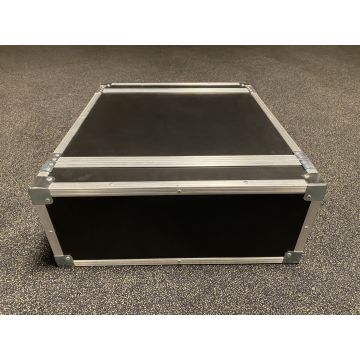 DFB flightcase, 19", 4HE, zwart (B-stock)