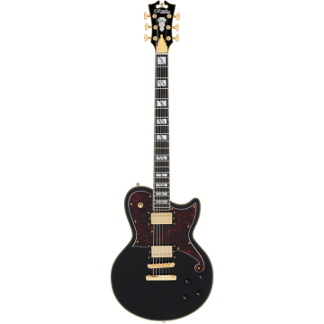 D'angelico Deluxe Atlantic Baritone Black