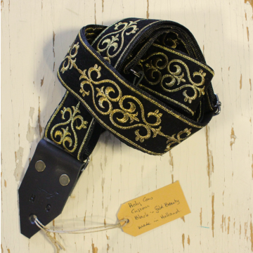 Holy Cow Straps Custom Black & Gold