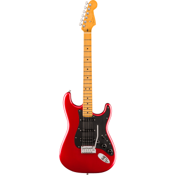 Fender American Ultra II Stratocaster HSS, Sinister Red MN