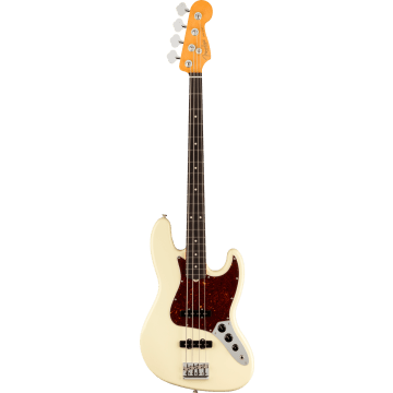Fender American Pro II Jazz Bass, Olympic White RW