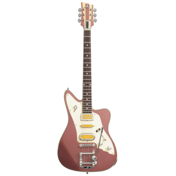 Duesenberg Alliance Bros. Landreth Joey's Guitar, Catalina Sunset Rose