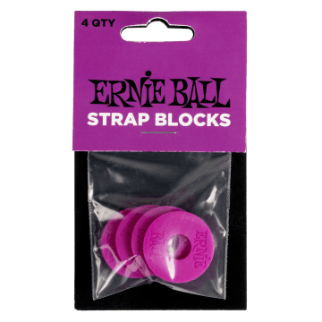 Ernie Ball Strap blocks violet 5618