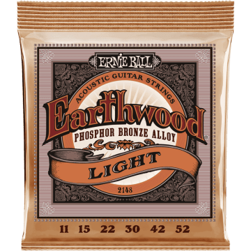 Ernie Ball Earthwood Acoustic Phosphor Bronze Light 2148