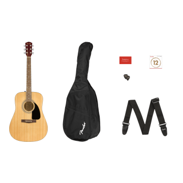Fender FA-115 Dreadnought Pack, Natural