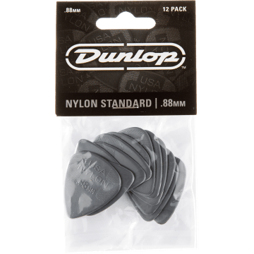 Dunlop Nylon Standard .88 Plectrum 12-Pack 