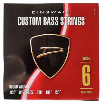 Dingwall Long scale nickel wound 6-string set .030-.130