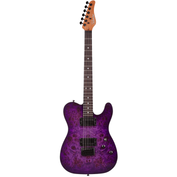 Schecter PT Standard, Purple Burst Burl