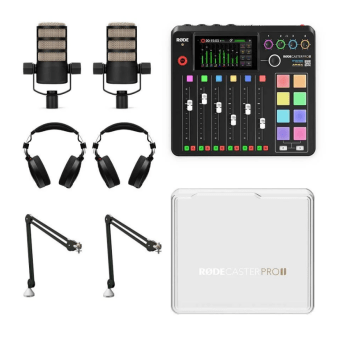 Rode RODEcaster Pro II 2-Person Bundle