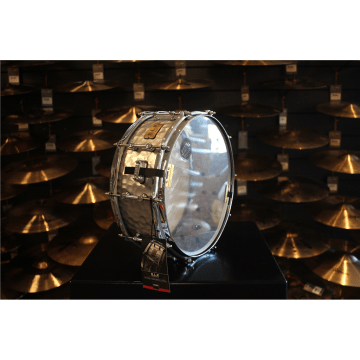 Tama S.L.P. Snare, Vintage Hammered Steel