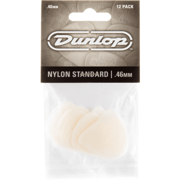 Dunlop Nylon Standard .46 Plectrum 12-Pack 