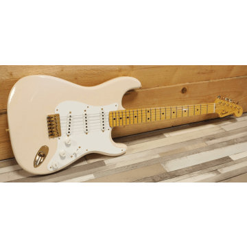 Fender Custom Shop LTD 70th Anniversary 1954 Hardtail Stratocaster DLX Closet Classic, Super/Super Faded Aged Shell Pink