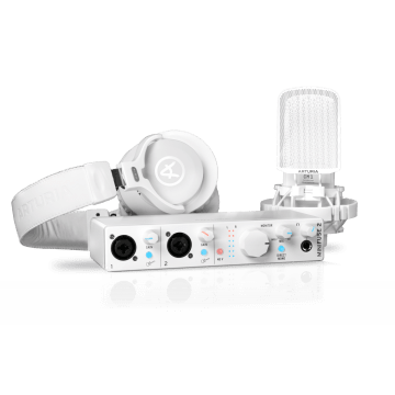 Arturia MiniFuse Recording Pack White