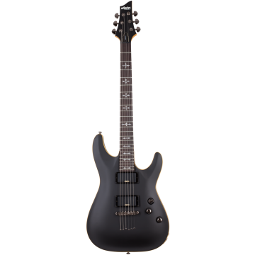 Schecter Demon-6 , Aged Black Satin
