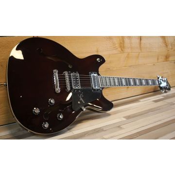 Hagstrom Super Viking Justin York Signature, Trans Brown