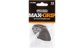 Dunlop Max Grip Nylon Standard .73 Plectrum 12-Pack 