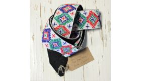 Holy Cow Straps 70's Red Green Blue