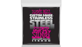 Ernie Ball Stainless Steel Super Slinky 2248