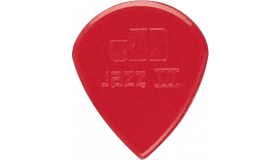 Dunlop Nylon Jazz III Plectrum 6-Pack rood