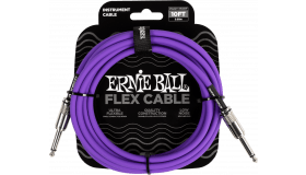 Ernie Ball 6415 Flex Cable 3 meter instrumentkabel violet
