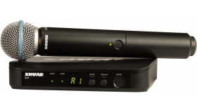 Shure BLX24 - Beta 58A (K14, 614-638 MHz)