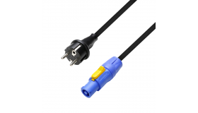 Adam Hall 8101 PCON 0150 powercon kabel, 1,5 mtr.