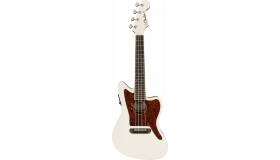 Fender Fullerton Jazzmaster Ukelele Olympic White