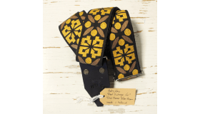 Holy Cow Straps 60's Dior Flower Yellow Brown
