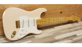 Fender Custom Shop LTD 70th Anniversary 1954 Hardtail Stratocaster DLX Closet Classic, Super/Super Faded Aged Shell Pink
