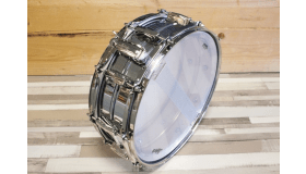 Ludwig LB400BN 14x5" Chrome over Brass Nickel Hardware 