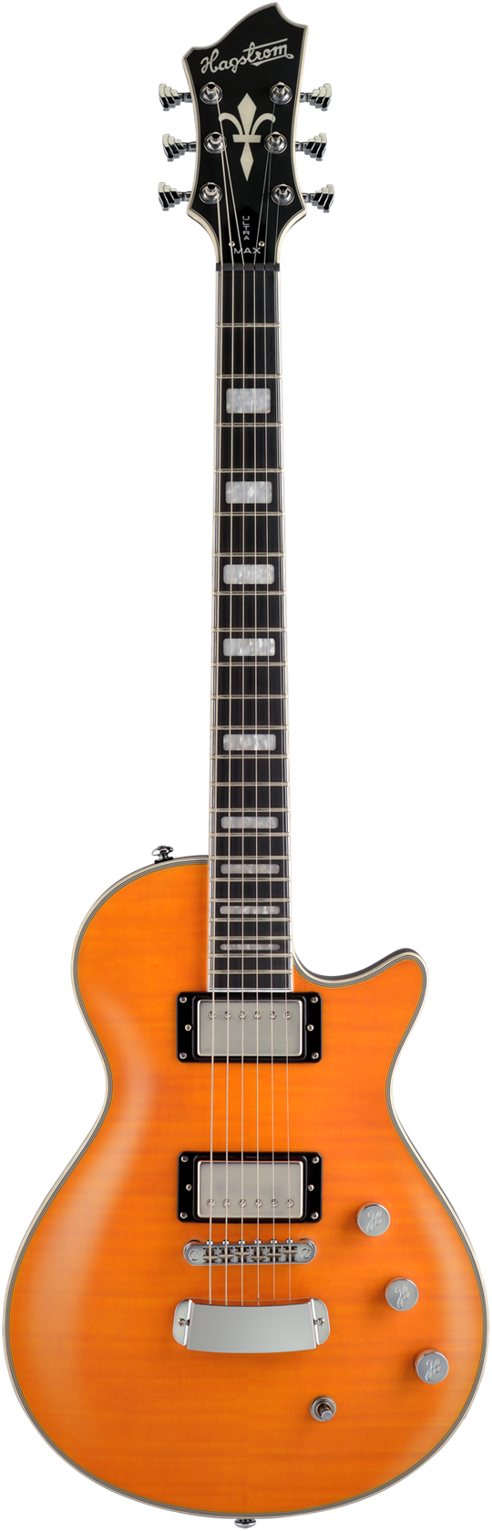 Hagstrom Ultra Max Milky Mandarin afbeelding