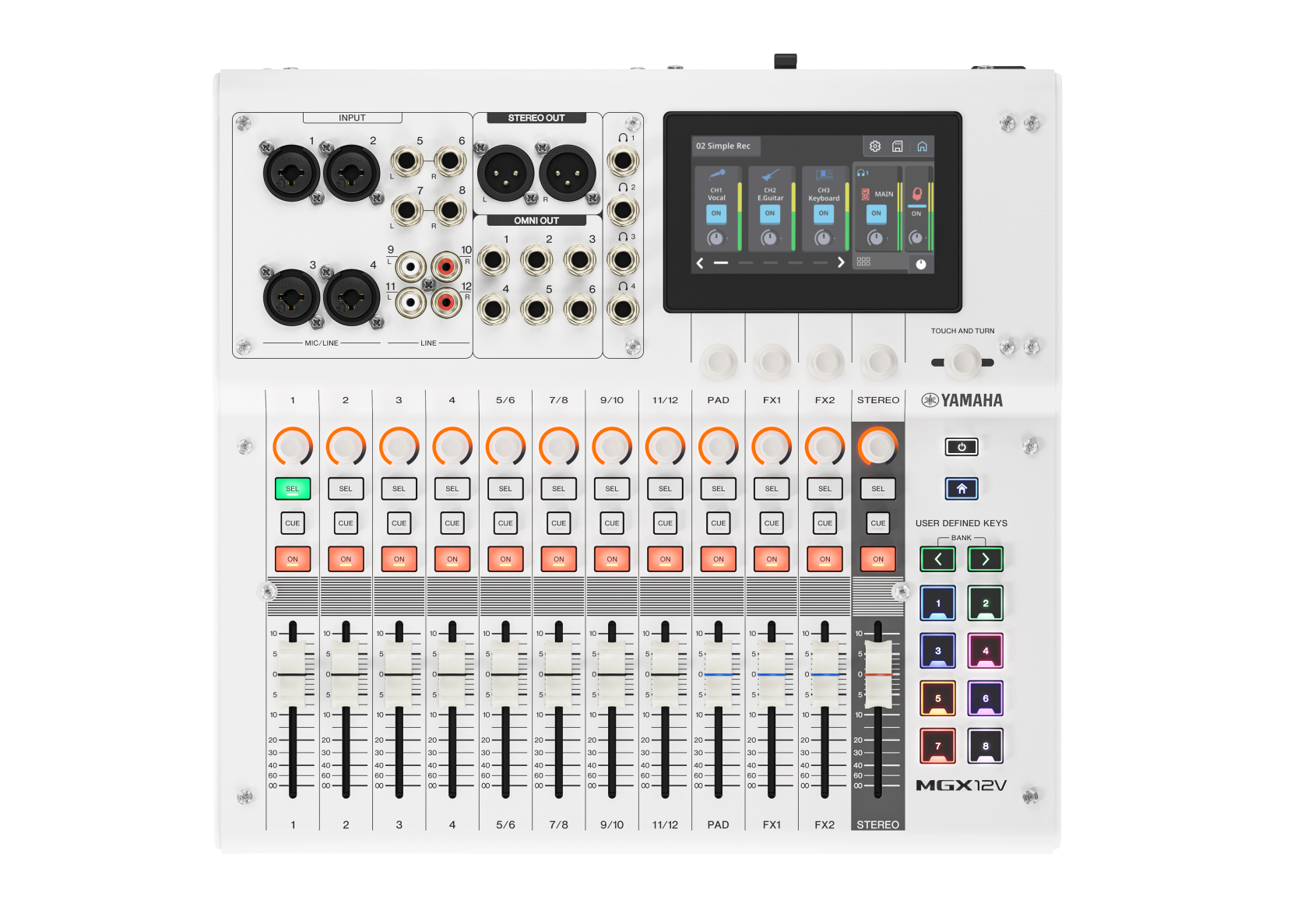 Yamaha MGX12V W