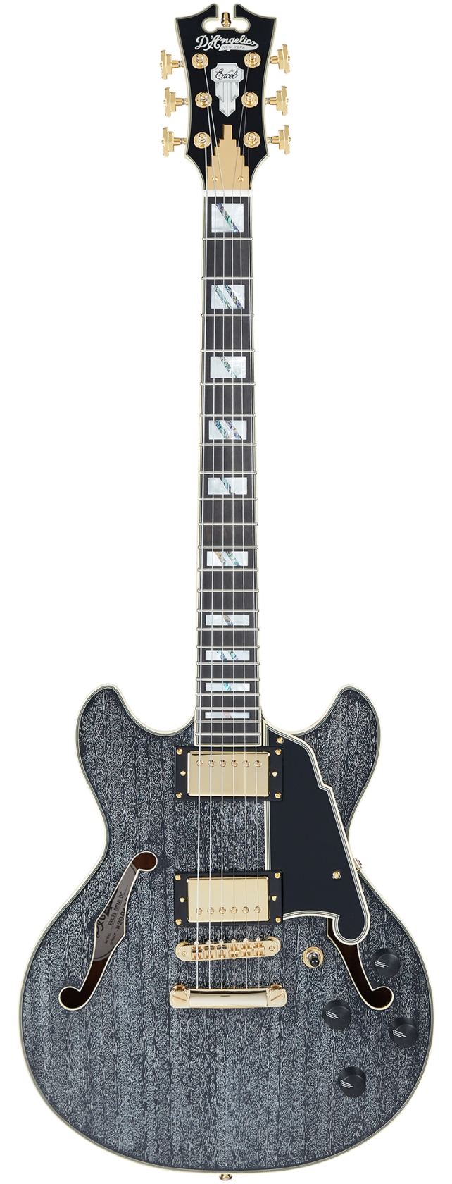 D'angelico Excel Mini DC, Black Dog