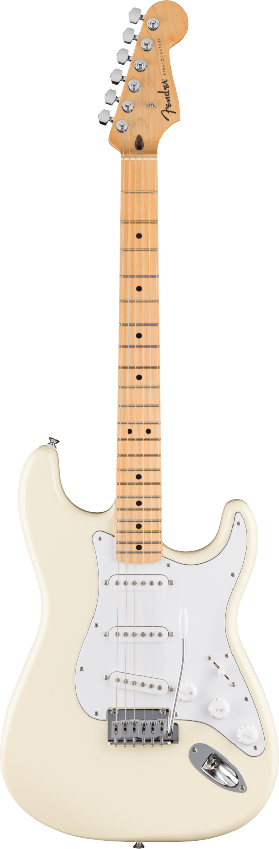 Fender Standard Stratocaster, Olympic White MN