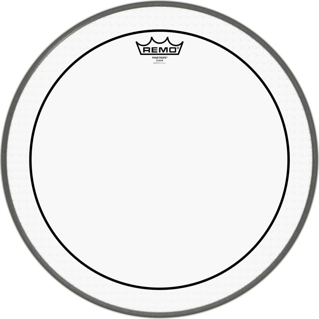 Remo 16" Pinstripe Clear, PS-0316-00
