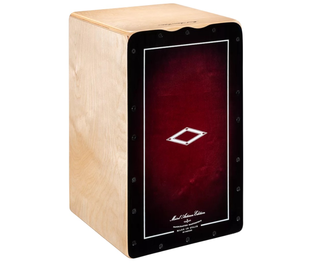 Meinl Artisan Cajon Tango Line Red Fade